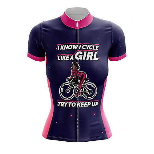 21Grams Women's Short Sleeve Cycling Jersey Summer Spandex Purple Bike Top Mountain Bike MTB Road Bike Cycling Quick Dry Moisture Wicking Sports Clothing Apparel / Stretchy / Athleisure
21Grams Women's Short Sleeve Cycling Jersey Summer Spandex Purple Bike Top Mountain Bike MTB Road Bike Cycling Quick Dry Moisture Wicking Sports Clothing Apparel / Stretchy / Athleisure