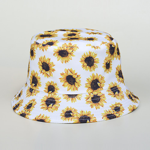 Women's Bucket Hat Daily Sports Holiday Print Sunflower Yellow Hat / Winter / Spring / Summer
Women's Bucket Hat Daily Sports Holiday Print Sunflower Yellow Hat / Winter / Spring / Summer