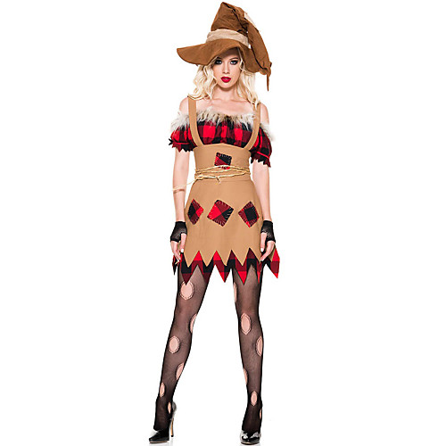 Elf Dress Adults' Women's Halloween Halloween Halloween Festival / Holiday Terylene Brown Women's Easy Carnival Costumes Lolita / Gloves / Hat
Elf Dress Adults' Women's Halloween Halloween Halloween Festival / Holiday Terylene Brown Women's Easy Carnival Costumes Lolita / Gloves / Hat