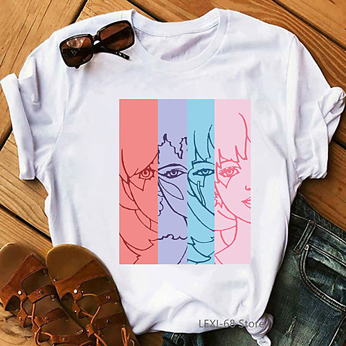 Inspired by Jem and the Holograms Cosplay Anime Cartoon Polyester / Cotton Blend Print Harajuku Graphic Kawaii T-shirt For Women's / Men's 
Inspired by Jem and the Holograms Cosplay Anime Cartoon Polyester / Cotton Blend Print Harajuku Graphic Kawaii T-shirt For Women's / Men's
