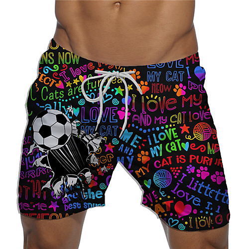 Men's Designer Casual / Sporty Big and Tall Quick Dry Breathable Soft Holiday Beach Swimming Pool Shorts Bermuda shorts Swim Trucks Pants Graphic Prints Football Letter Short Drawstring Elastic
Men's Designer Casual / Sporty Big and Tall Quick Dry Breathable Soft Holiday Beach Swimming Pool Shorts Bermuda shorts Swim Trucks Pants Graphic Prints Football Letter Short Drawstring Elastic