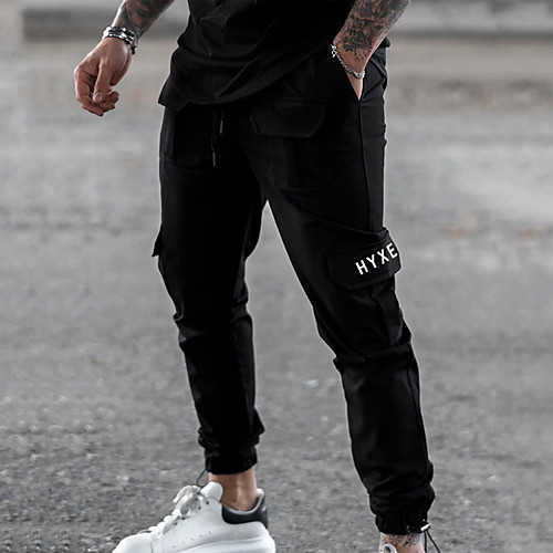 Men's Stylish Sporty Casual / Sporty Streetwear Breathable Soft Daily Sports Jogger Pants Pants Solid Color Full Length Elastic Waist Black Gray
Men's Stylish Sporty Casual / Sporty Streetwear Breathable Soft Daily Sports Jogger Pants Pants Solid Color Full Length Elastic Waist Black Gray
