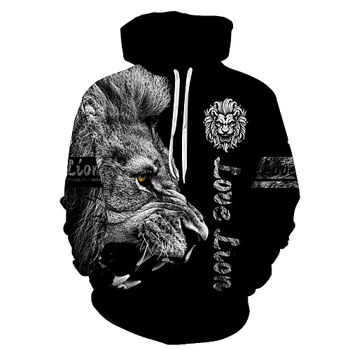 Men's Unisex Plus Size Pullover Hoodie Sweatshirt Graphic Prints Lion Print Hooded Casual Daily Holiday 3D Print Basic Designer Hoodies Sweatshirts Long Sleeve 1 2 3
Men's Unisex Plus Size Pullover Hoodie Sweatshirt Graphic Prints Lion Print Hooded Casual Daily Holiday 3D Print Basic Designer Hoodies Sweatshirts Long Sleeve 1 2 3