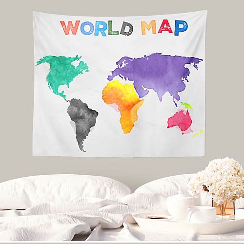 World Map Wall Tapestry Art Decor Blanket Curtain Hanging Home Bedroom Living Room Decoration Polyester
World Map Wall Tapestry Art Decor Blanket Curtain Hanging Home Bedroom Living Room Decoration Polyester