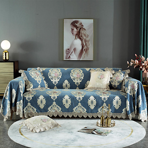 Sofa Cover Sofa Blanket Sofa Towel Couch Cover Slipcovers /Palace Style Dust-Proof Non-Slip Couch Protector/Fit for 1-4 Cushion Couch and L Shape Sofa
Sofa Cover Sofa Blanket Sofa Towel Couch Cover Slipcovers /Palace Style Dust-Proof Non-Slip Couch Protector/Fit for 1-4 Cushion Couch and L Shape Sofa