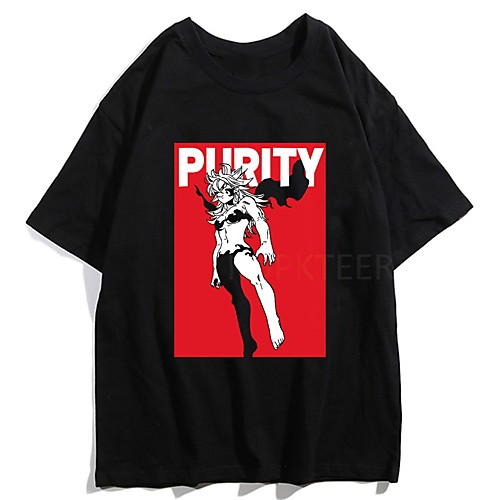 Inspired by The Seven Deadly Sins Cosplay Anime Cartoon Polyester / Cotton Blend Print Harajuku Graphic Kawaii T-shirt For Women's / Men's
Inspired by The Seven Deadly Sins Cosplay Anime Cartoon Polyester / Cotton Blend Print Harajuku Graphic Kawaii T-shirt For Women's / Men's