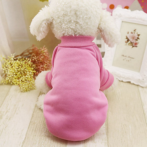 Dog Costume Sweatshirt Solid Colored Simple Style For Indoor and Outdoor Use Casual / Daily Outdoor Winter Dog Clothes Puppy Clothes Dog Outfits Warm Red Pink Costume for Girl and Boy Dog Polyester S
Dog Costume Sweatshirt Solid Colored Simple Style For Indoor and Outdoor Use Casual / Daily Outdoor Winter Dog Clothes Puppy Clothes Dog Outfits Warm Red Pink Costume for Girl and Boy Dog Polyester S