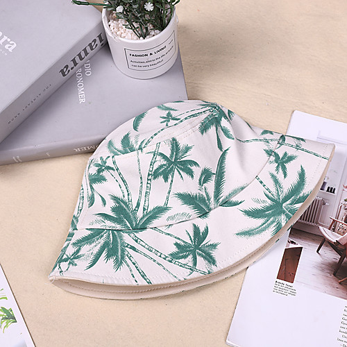 Women's Bucket Hat Sports & Outdoor Dailywear Print Print Black Green Hat / Basic / Fall / Summer
Women's Bucket Hat Sports & Outdoor Dailywear Print Print Black Green Hat / Basic / Fall / Summer
