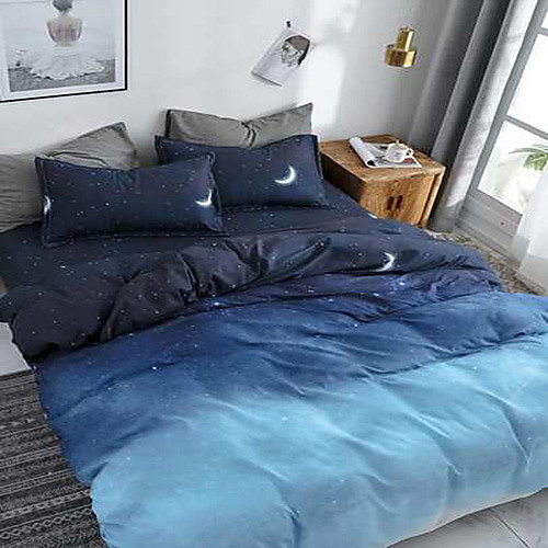 3-Piece Duvet Cover Set Hotel Bedding Sets Comforter Cover with Soft Lightweight Microfiber Include 1 Duvet Cover 2 Pillowcases for Double/Queen/King(1 Pillowcase for Twin/Single)
3-Piece Duvet Cover Set Hotel Bedding Sets Comforter Cover with Soft Lightweight Microfiber Include 1 Duvet Cover 2 Pillowcases for Double/Queen/King(1 Pillowcase for Twin/Single)