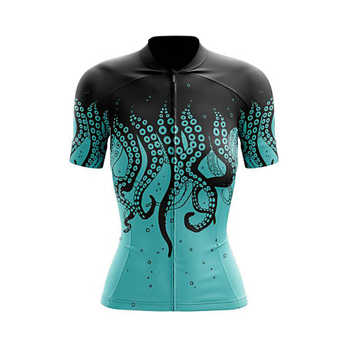 21Grams Women's Short Sleeve Cycling Jersey Summer Spandex Blue / Black Animal Bike Top Mountain Bike MTB Road Bike Cycling Sports Clothing Apparel / Stretchy / Athleisure
21Grams Women's Short Sleeve Cycling Jersey Summer Spandex Blue / Black Animal Bike Top Mountain Bike MTB Road Bike Cycling Sports Clothing Apparel / Stretchy / Athleisure