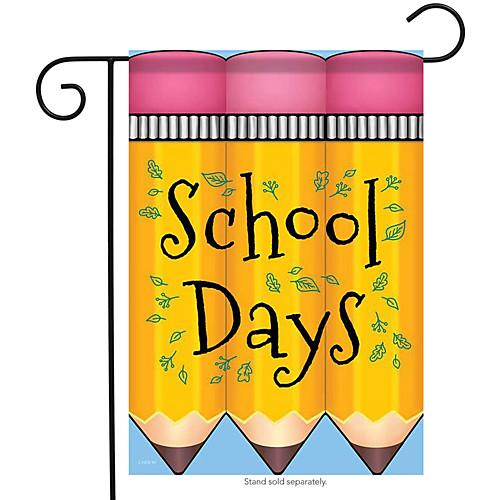 Welcome Back to School Garden Flag Double Sided Outdoor Holidays Yard Flag Holidays Vertical Flags
Welcome Back to School Garden Flag Double Sided Outdoor Holidays Yard Flag Holidays Vertical Flags