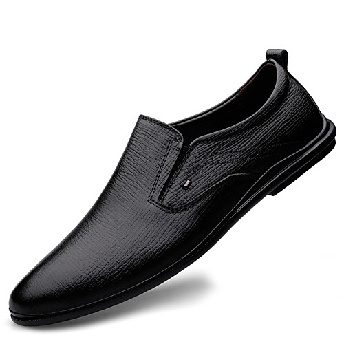 Men's Loafers & Slip-Ons Leather Shoes Comfort Shoes Casual Daily Nappa Leather Handmade Non-slipping Wear Proof Black Brown Fall Spring
Men's Loafers & Slip-Ons Leather Shoes Comfort Shoes Casual Daily Nappa Leather Handmade Non-slipping Wear Proof Black Brown Fall Spring