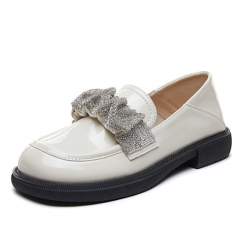 Women's Loafers & Slip-Ons Flat Heel Round Toe Booties Ankle Boots Daily Home Patent Leather Rhinestone Bowknot Solid Colored Black Beige
Women's Loafers & Slip-Ons Flat Heel Round Toe Booties Ankle Boots Daily Home Patent Leather Rhinestone Bowknot Solid Colored Black Beige