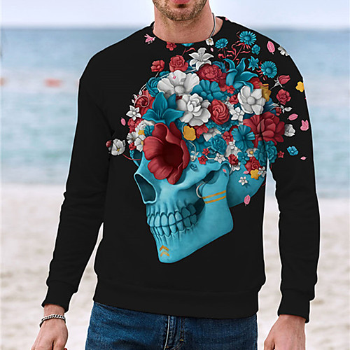 Men's Unisex Sweatshirt Graphic Prints Skull Print Daily Sports 3D Print 3D Print Casual Hoodies Sweatshirts Black
Men's Unisex Sweatshirt Graphic Prints Skull Print Daily Sports 3D Print 3D Print Casual Hoodies Sweatshirts Black