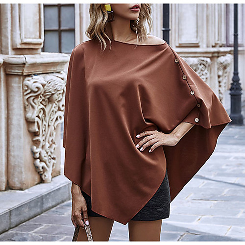 Women's Sweater Coat Going out Fall & Winter Regular Coat Loose Irregular Streetwear Jacket Long Sleeve Solid Colored Patchwork Khaki / Work
Women's Sweater Coat Going out Fall & Winter Regular Coat Loose Irregular Streetwear Jacket Long Sleeve Solid Colored Patchwork Khaki / Work