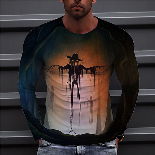 Men's Unisex Tee T shirt Shirt 3D Print Graphic Prints Skull Print Long Sleeve Daily Tops Casual Designer Big and Tall Orange
Men's Unisex Tee T shirt Shirt 3D Print Graphic Prints Skull Print Long Sleeve Daily Tops Casual Designer Big and Tall Orange