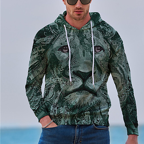 Men's Unisex Hoodie Leopard Graphic Prints Animal Print Daily Sports 3D Print 3D Print Casual Hoodies Sweatshirts Blue Black
Men's Unisex Hoodie Leopard Graphic Prints Animal Print Daily Sports 3D Print 3D Print Casual Hoodies Sweatshirts Blue Black