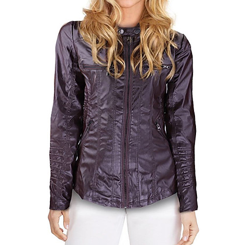 ribitens women fashion casual hooded zip double detachable faux leather Jacket coat leather short Faux Leather Jacket outwear dark brown
ribitens women fashion casual hooded zip double detachable faux leather Jacket coat leather short Faux Leather Jacket outwear dark brown
