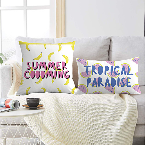 Letters Double Side Cushion Cover 2PC Soft Decorative Square Throw Pillow Cover Cushion Case Pillowcase for Bedroom Livingroom Superior Quality Machine Washable Outdoor Cushion for Sofa Couch Bed Chair
Letters Double Side Cushion Cover 2PC Soft Decorative Square Throw Pillow Cover Cushion Case Pillowcase for Bedroom Livingroom Superior Quality Machine Washable Outdoor Cushion for Sofa Couch Bed Chair
