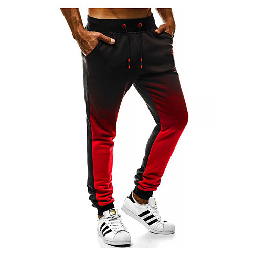 Men's Athleisure Sports Sports Pants Pants Graphic Full Length Sporty Light gray Dark Gray Red
Men's Athleisure Sports Sports Pants Pants Graphic Full Length Sporty Light gray Dark Gray Red