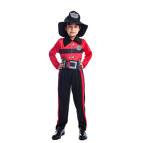 Firefighter Cosplay Costume Outfits Career Costumes Boys' Movie Cosplay Red Top Pants Hat Halloween Children's Day Masquerade / Waist Belt
Firefighter Cosplay Costume Outfits Career Costumes Boys' Movie Cosplay Red Top Pants Hat Halloween Children's Day Masquerade / Waist Belt