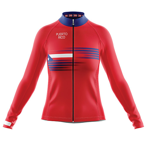 21Grams Women's Long Sleeve Cycling Jersey Spandex Red American / USA Bike Top Mountain Bike MTB Road Bike Cycling Quick Dry Moisture Wicking Sports Clothing Apparel / Stretchy / Athleisure
21Grams Women's Long Sleeve Cycling Jersey Spandex Red American / USA Bike Top Mountain Bike MTB Road Bike Cycling Quick Dry Moisture Wicking Sports Clothing Apparel / Stretchy / Athleisure