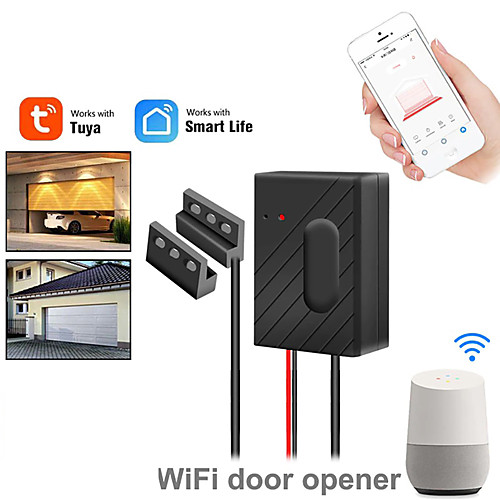 Tuya Garage Door Opener WiFi Smart Switch Gate Door Controllor Command Work With Alexa Assistant Google Home Smart Life
Tuya Garage Door Opener WiFi Smart Switch Gate Door Controllor Command Work With Alexa Assistant Google Home Smart Life