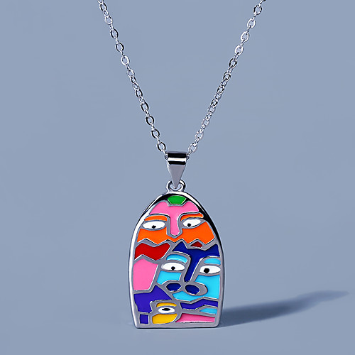 Women's Pendant Necklace Fancy Joy Brass Silver 50 cm Necklace Jewelry 1pc For Halloween Street Masquerade Birthday Party
Women's Pendant Necklace Fancy Joy Brass Silver 50 cm Necklace Jewelry 1pc For Halloween Street Masquerade Birthday Party