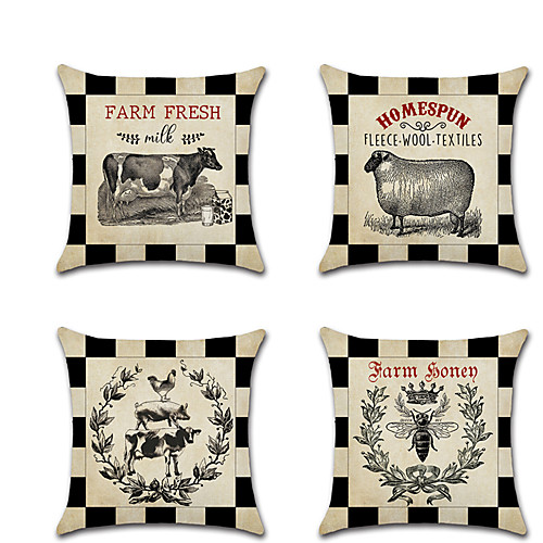 Fresh Farm Double Side Cushion Cover 1PC Soft Decorative Square Throw Pillow Cover Cushion Case Pillowcase for Bedroom Livingroom Superior Quality Machine Washable Outdoor Cushion for Sofa Couch Bed Chair
Fresh Farm Double Side Cushion Cover 1PC Soft Decorative Square Throw Pillow Cover Cushion Case Pillowcase for Bedroom Livingroom Superior Quality Machine Washable Outdoor Cushion for Sofa Couch Bed Chair