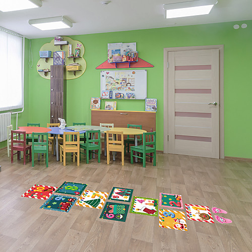 Children's Cartoon Pattern Hopscotch Ground Stickers Kindergarten Early Education Interactive Decoration Joyful Christmas Jump Grid Ground Decoration Stickers
Children's Cartoon Pattern Hopscotch Ground Stickers Kindergarten Early Education Interactive Decoration Joyful Christmas Jump Grid Ground Decoration Stickers