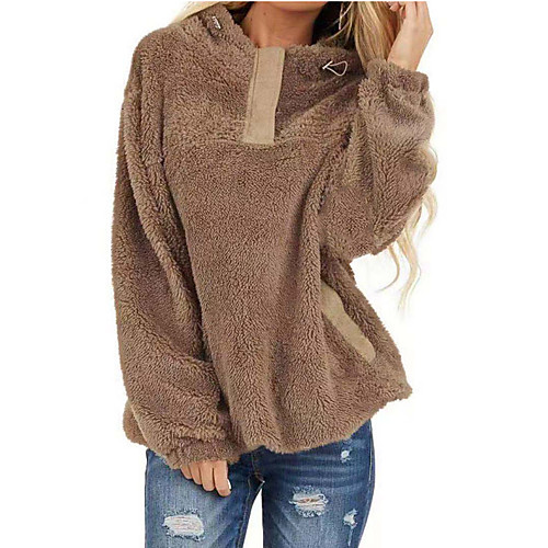 Women's Hoodie Sweatshirt Solid Color Print Daily Sports Other Prints Sportswear Streetwear Hoodies Sweatshirts Wine Khaki
Women's Hoodie Sweatshirt Solid Color Print Daily Sports Other Prints Sportswear Streetwear Hoodies Sweatshirts Wine Khaki