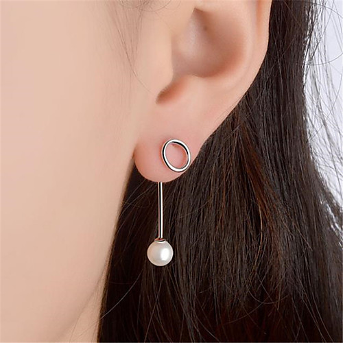 Pearl Drop Earrings Dangle Earrings Classic Fashion Punk Trendy Romantic Sweet Cute Imitation Pearl Earrings Jewelry Silver For Gift Date Street Birthday Festival 1 Pair
Pearl Drop Earrings Dangle Earrings Classic Fashion Punk Trendy Romantic Sweet Cute Imitation Pearl Earrings Jewelry Silver For Gift Date Street Birthday Festival 1 Pair