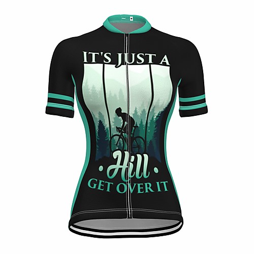 21Grams Women's Short Sleeve Cycling Jersey Summer Spandex Black Bike Top Mountain Bike MTB Road Bike Cycling Quick Dry Moisture Wicking Sports Clothing Apparel / Stretchy / Athleisure
21Grams Women's Short Sleeve Cycling Jersey Summer Spandex Black Bike Top Mountain Bike MTB Road Bike Cycling Quick Dry Moisture Wicking Sports Clothing Apparel / Stretchy / Athleisure