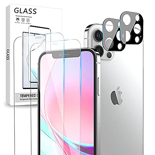 screen protector for iphone 12 pro max, 2 pack tempered glass screen protector 2 pack camera lens protector for iphone 12 pro max (6.7 inch), hd ultra-thin, 9h hardness anti-scratch
screen protector for iphone 12 pro max, 2 pack tempered glass screen protector 2 pack camera lens protector for iphone 12 pro max (6.7 inch), hd ultra-thin, 9h hardness anti-scratch