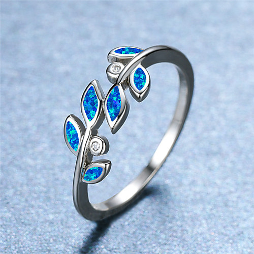 Ring Synthetic Opal Geometrical Blue White Alloy Leaf Stylish Simple Luxury 1pc 6 7 8 9 10 / Women's
Ring Synthetic Opal Geometrical Blue White Alloy Leaf Stylish Simple Luxury 1pc 6 7 8 9 10 / Women's