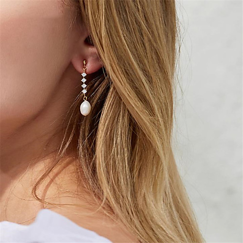 Pearl Dangle Earrings Drop Earrings Classic Fashion Punk Trendy Romantic Sweet Cute Imitation Pearl Earrings Jewelry Silver For Gift Date Street Birthday Festival 1 Pair
Pearl Dangle Earrings Drop Earrings Classic Fashion Punk Trendy Romantic Sweet Cute Imitation Pearl Earrings Jewelry Silver For Gift Date Street Birthday Festival 1 Pair