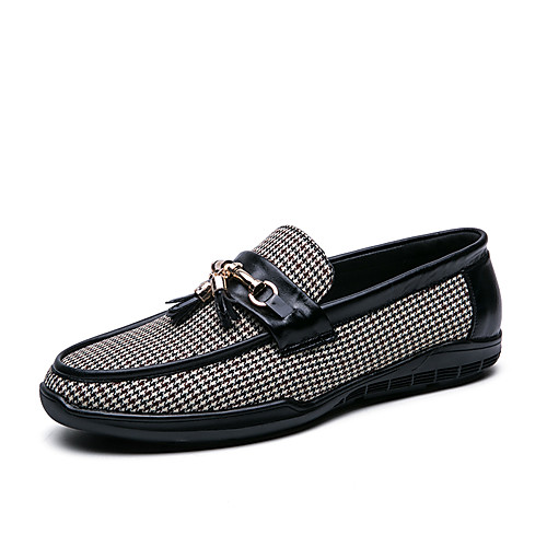Men's Loafers & Slip-Ons Dress Shoes Comfort Loafers Casual Daily Party & Evening PU Non-slipping Wear Proof Black Brown Striped Fall Spring / Tassel
Men's Loafers & Slip-Ons Dress Shoes Comfort Loafers Casual Daily Party & Evening PU Non-slipping Wear Proof Black Brown Striped Fall Spring / Tassel