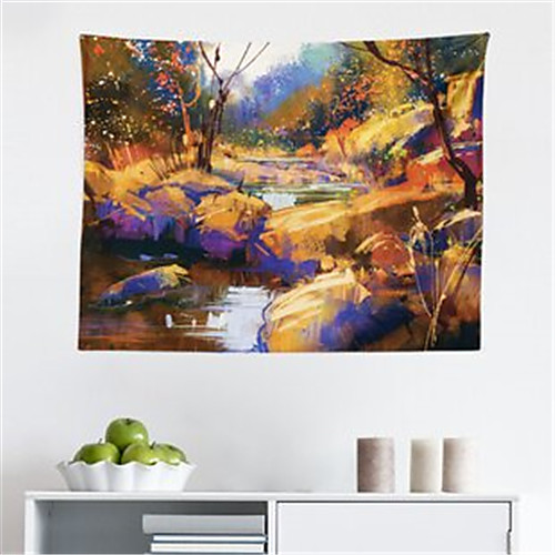 Oil Painting Style Wall Tapestry Art Decor Blanket Curtain Hanging Home Bedroom Living Room Decoration Polyester
Oil Painting Style Wall Tapestry Art Decor Blanket Curtain Hanging Home Bedroom Living Room Decoration Polyester