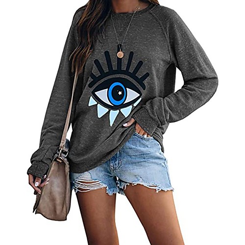 Women's Sweatshirt Pullover Print Print Daily Sports Other Prints Sportswear Streetwear Hoodies Sweatshirts Blue Blushing Pink Green
Women's Sweatshirt Pullover Print Print Daily Sports Other Prints Sportswear Streetwear Hoodies Sweatshirts Blue Blushing Pink Green