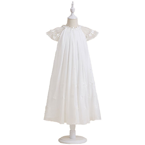 A-Line Floor Length Flower Girl Dresses Party Chiffon Short Sleeve Jewel Neck with Solid
A-Line Floor Length Flower Girl Dresses Party Chiffon Short Sleeve Jewel Neck with Solid
