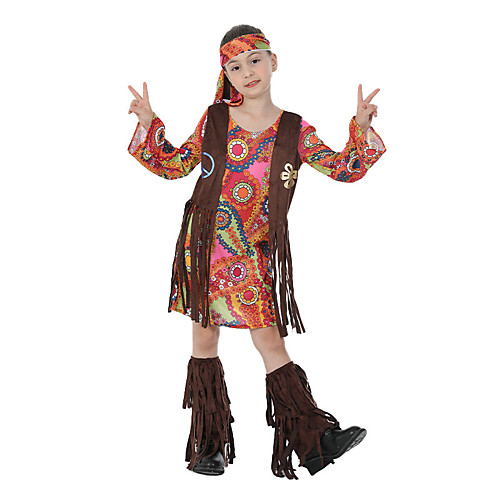 Hippie Outfits Girls' Movie Cosplay Retro Vintage Hippie 1970s Red Vest Dress Boots Polyester / Headwear
Hippie Outfits Girls' Movie Cosplay Retro Vintage Hippie 1970s Red Vest Dress Boots Polyester / Headwear