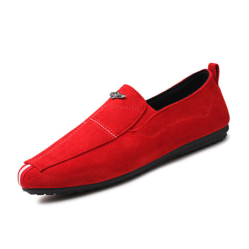 Men's Loafers & Slip-Ons Comfort Loafers Light Soles Drive Shoes Casual Daily PU Non-slipping Wear Proof Red Gray Black Fall Spring
Men's Loafers & Slip-Ons Comfort Loafers Light Soles Drive Shoes Casual Daily PU Non-slipping Wear Proof Red Gray Black Fall Spring