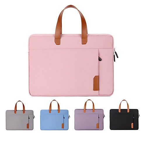 13.3 Inch Laptop / 14 Inch Laptop Briefcase Handbags PU Leather / Polyurethane Leather Solid Color / Leather for Men for Women for Business Office Waterpoof
13.3 Inch Laptop / 14 Inch Laptop Briefcase Handbags PU Leather / Polyurethane Leather Solid Color / Leather for Men for Women for Business Office Waterpoof