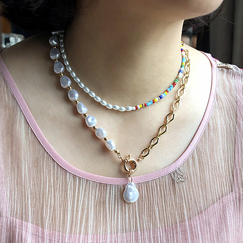Women's Jewelry Set Layered Fashion Holiday Casual / Sporty Sweet Boho Imitation Pearl Earrings Jewelry 1# / 2# / 3# For Street Gift Prom Beach Festival 2pcs
Women's Jewelry Set Layered Fashion Holiday Casual / Sporty Sweet Boho Imitation Pearl Earrings Jewelry 1# / 2# / 3# For Street Gift Prom Beach Festival 2pcs