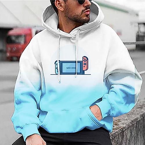 Men's Unisex Hoodie Graphic Prints Game Print Daily Sports 3D Print 3D Print Casual Hoodies Sweatshirts Blue
Men's Unisex Hoodie Graphic Prints Game Print Daily Sports 3D Print 3D Print Casual Hoodies Sweatshirts Blue