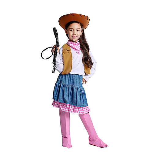 Movie / TV Theme Costumes Cowgirl Cosplay Costume Kid's Girls' Halloween Halloween Festival Halloween Festival / Holiday Terylene White Easy Carnival Costumes Solid Color / Dress / Scarf
Movie / TV Theme Costumes Cowgirl Cosplay Costume Kid's Girls' Halloween Halloween Festival Halloween Festival / Holiday Terylene White Easy Carnival Costumes Solid Color / Dress / Scarf