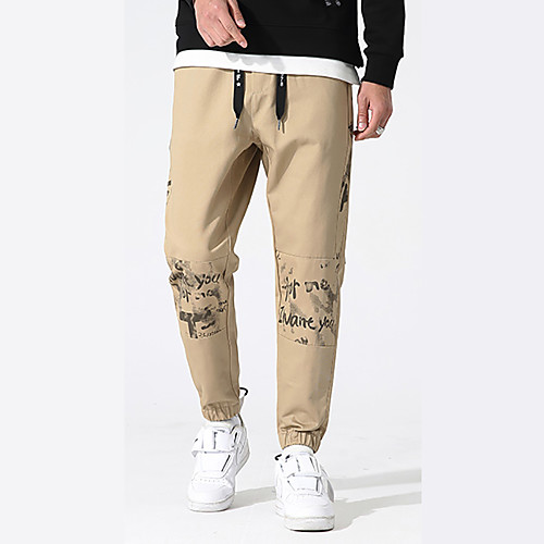 Men's Casual / Sporty Chino Outdoor Sports Casual Sports Pants Chinos Pants Graphic Prints Ankle-Length Sporty Print Grey Khaki Black
Men's Casual / Sporty Chino Outdoor Sports Casual Sports Pants Chinos Pants Graphic Prints Ankle-Length Sporty Print Grey Khaki Black