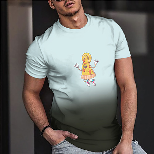 Men's Unisex Tee T shirt Shirt 3D Print Food Graphic Prints Print Short Sleeve Daily Tops Casual Designer Big and Tall Blue
Men's Unisex Tee T shirt Shirt 3D Print Food Graphic Prints Print Short Sleeve Daily Tops Casual Designer Big and Tall Blue