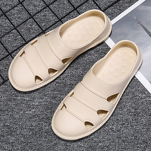 Men's Loafers & Slip-Ons Beach Daily PVC Breathable Non-slipping Wear Proof Gray White Black Summer
Men's Loafers & Slip-Ons Beach Daily PVC Breathable Non-slipping Wear Proof Gray White Black Summer