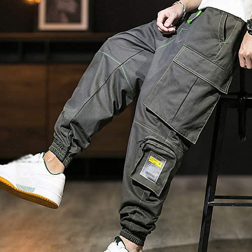 Men's Stylish Sporty Casual / Sporty Streetwear Comfort Breathable Sports Daily Sports Pants Tactical Cargo Pants Letter Full Length Pocket Elastic Waist ArmyGreen Black
Men's Stylish Sporty Casual / Sporty Streetwear Comfort Breathable Sports Daily Sports Pants Tactical Cargo Pants Letter Full Length Pocket Elastic Waist ArmyGreen Black
